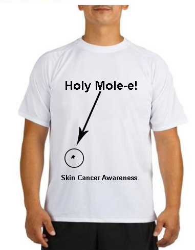 Holy Mole-e T-Shirt for Skin Cancer Awareness