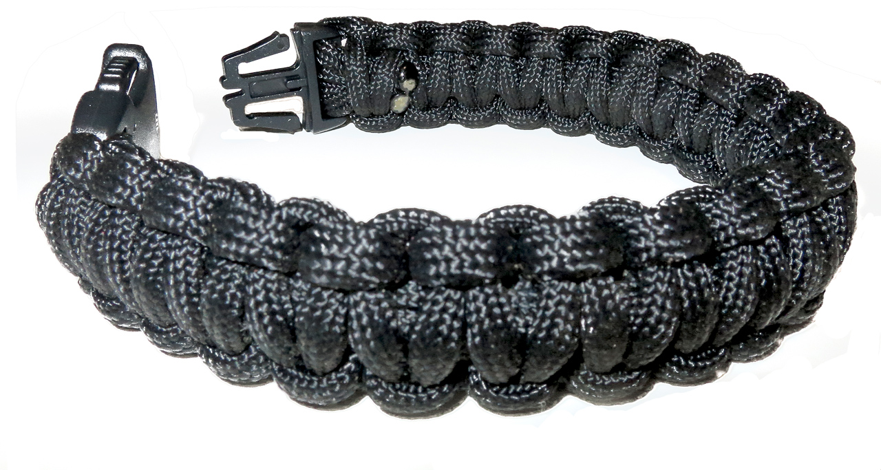 Paracord Bracelet Interlaced Cobra Weave