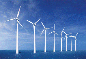Wind Turbines in the Ocean
