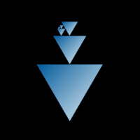 Sierpinski Triangle Motion Gif