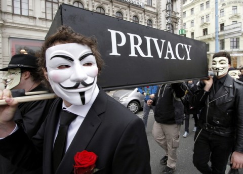 Internet Privacy - Guy Fawkes Mask