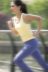 Women Running for Exercise